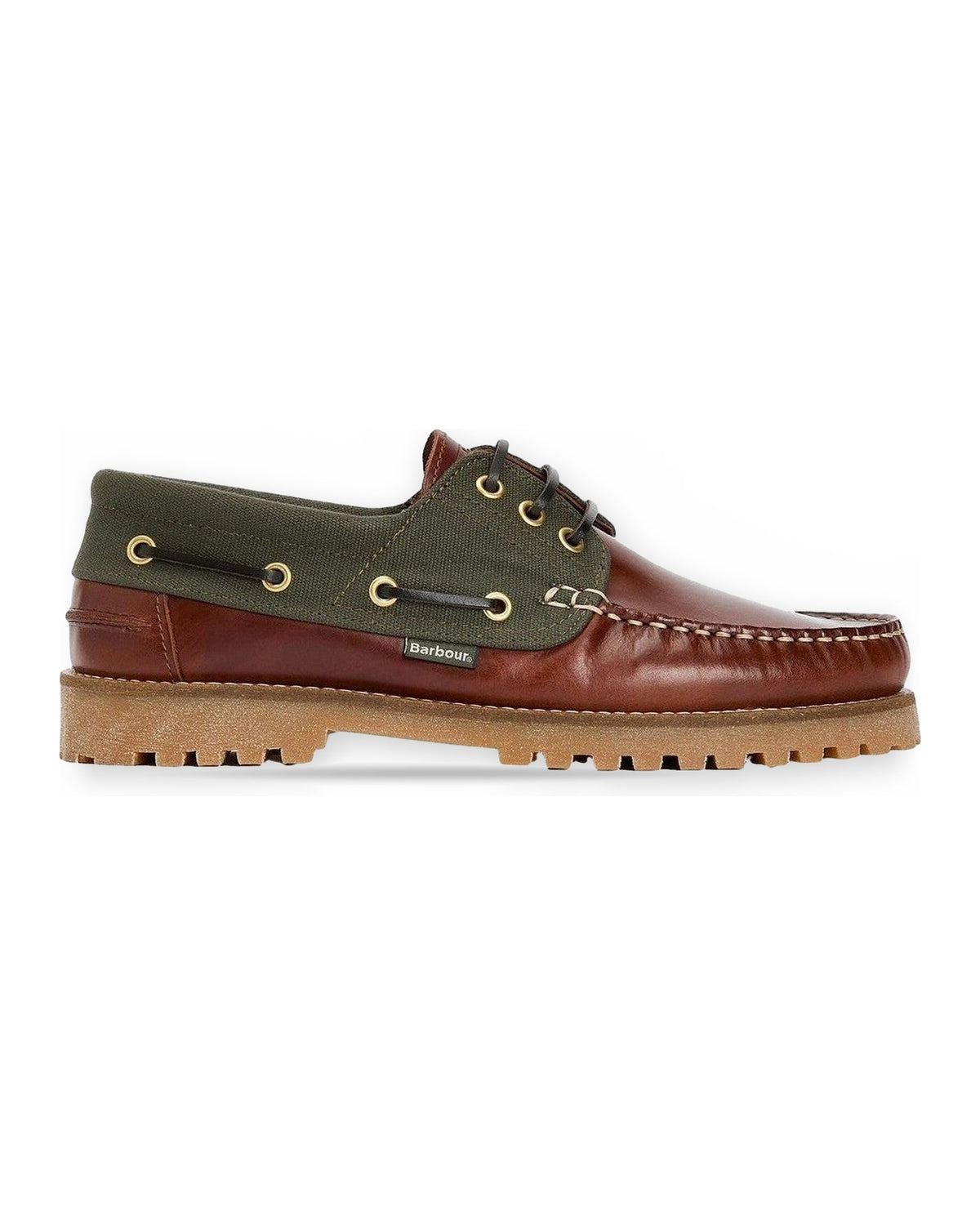 Scarpe da barca Uomo Barbour - Deck Boat Shoe - Marrone