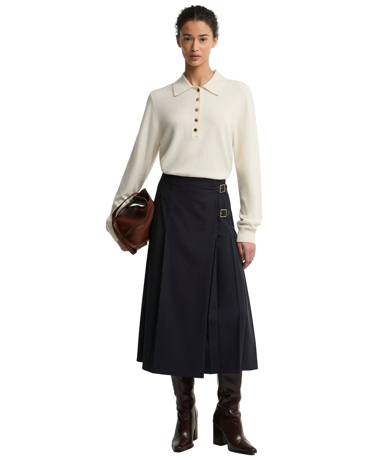 Gonne casual Donna Barbour - Delilah Midi Skirt - Blu