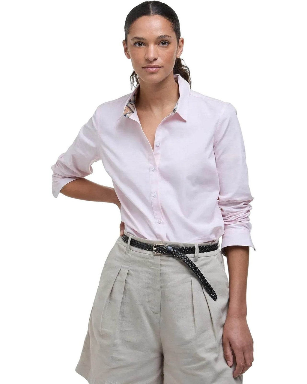 Camicie casual Donna Barbour - Derwent Shirt - Rosa