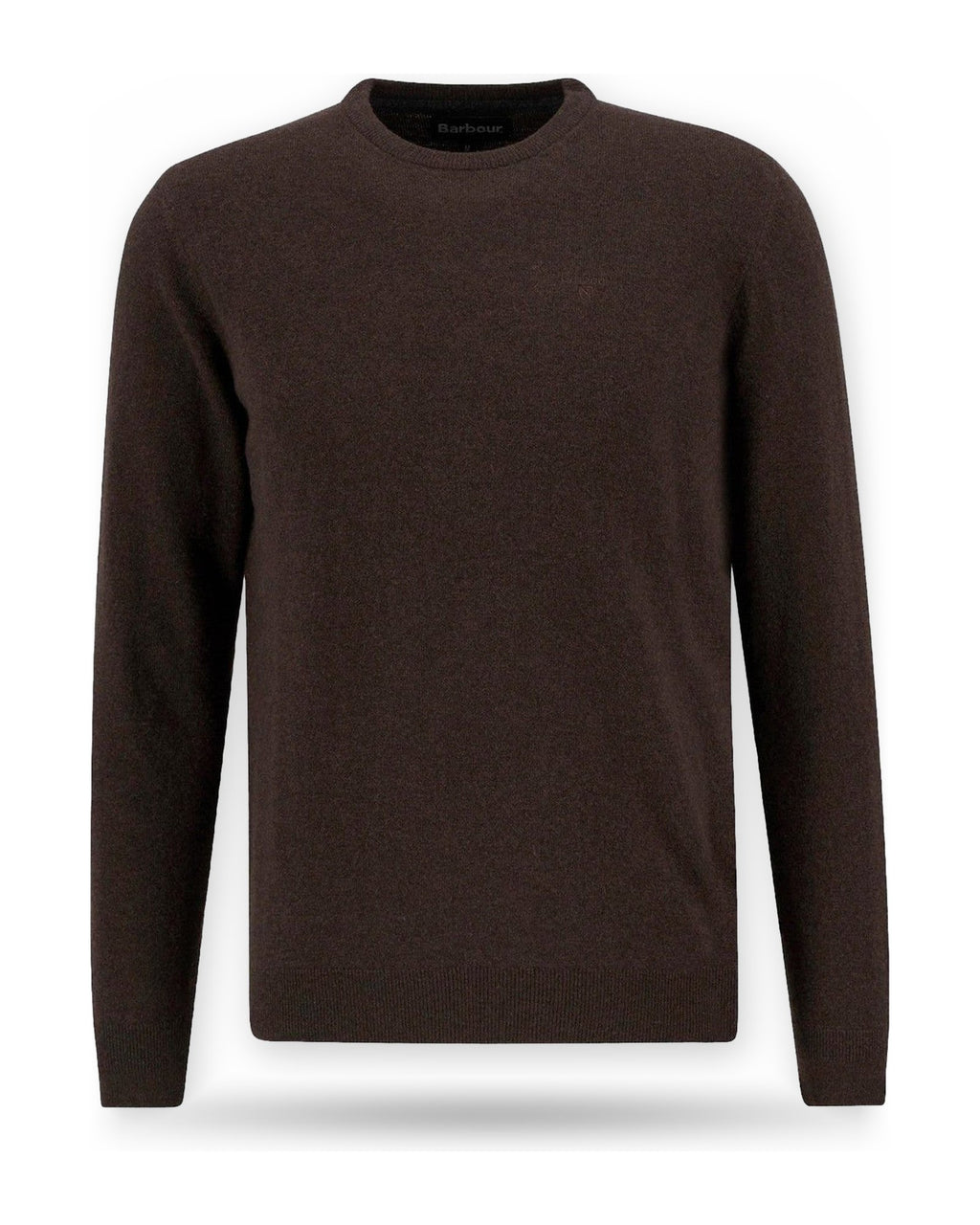 Maglie Uomo Barbour - Essential Lambswool Crew Neck - Marrone