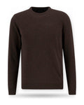 Maglie Uomo Barbour - Essential Lambswool Crew Neck - Marrone