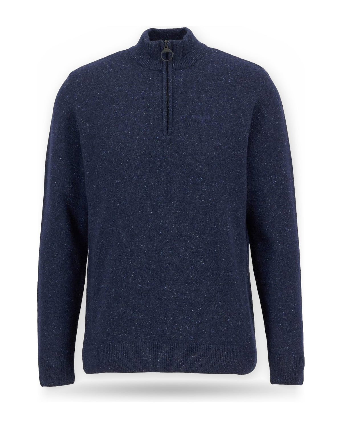 Maglie Uomo Barbour - Essential Tisbury Half Zip - Blu