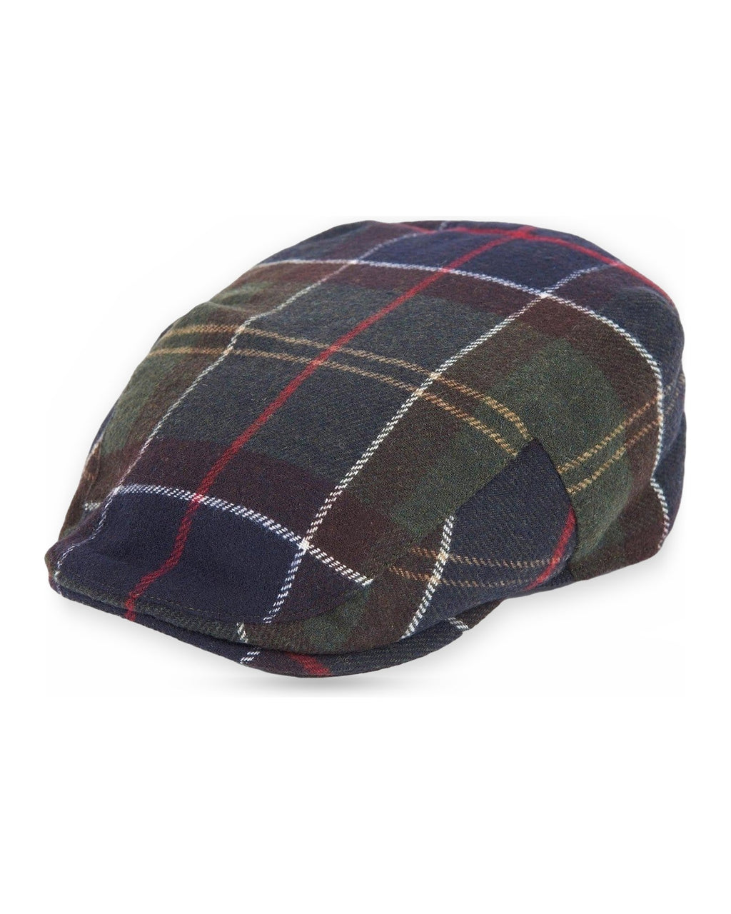 Baschi e berretti Uomo Barbour - Gallingale Tartan Flat Cap - Verde/Blu