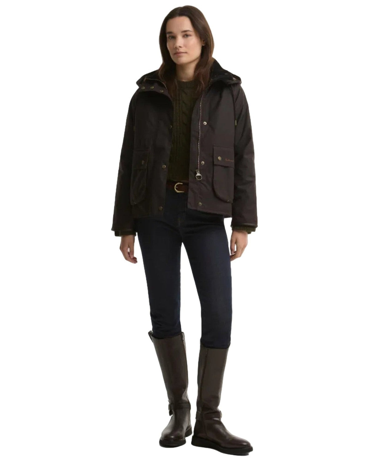Giacche Donna Barbour - Georgette Wax Jacket - Ruggine