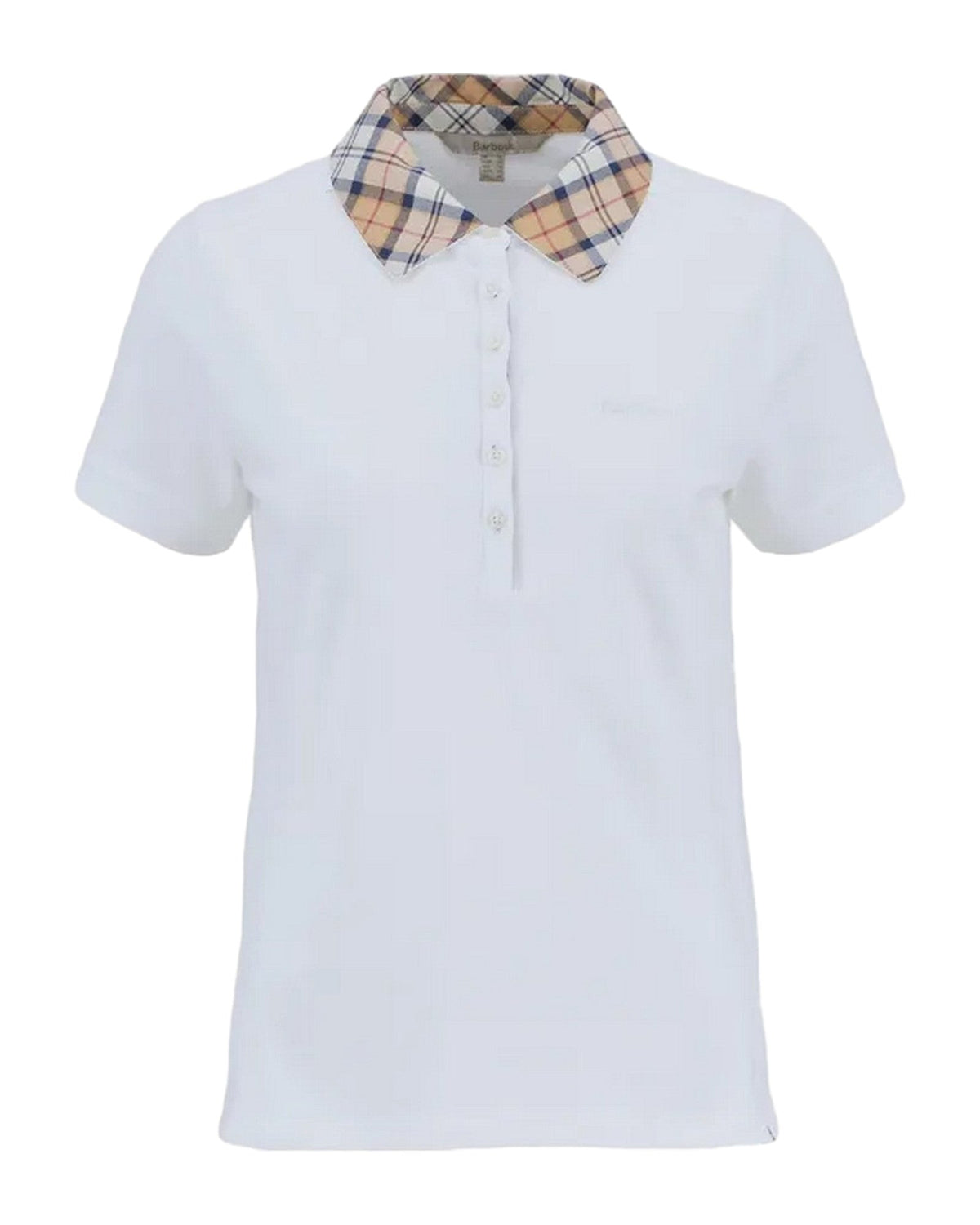 Polo Donna Barbour - Malvern Polo Shirt - Bianco