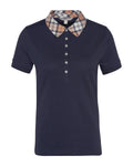 Polo Donna Barbour - Malvern Polo Shirt - Blu
