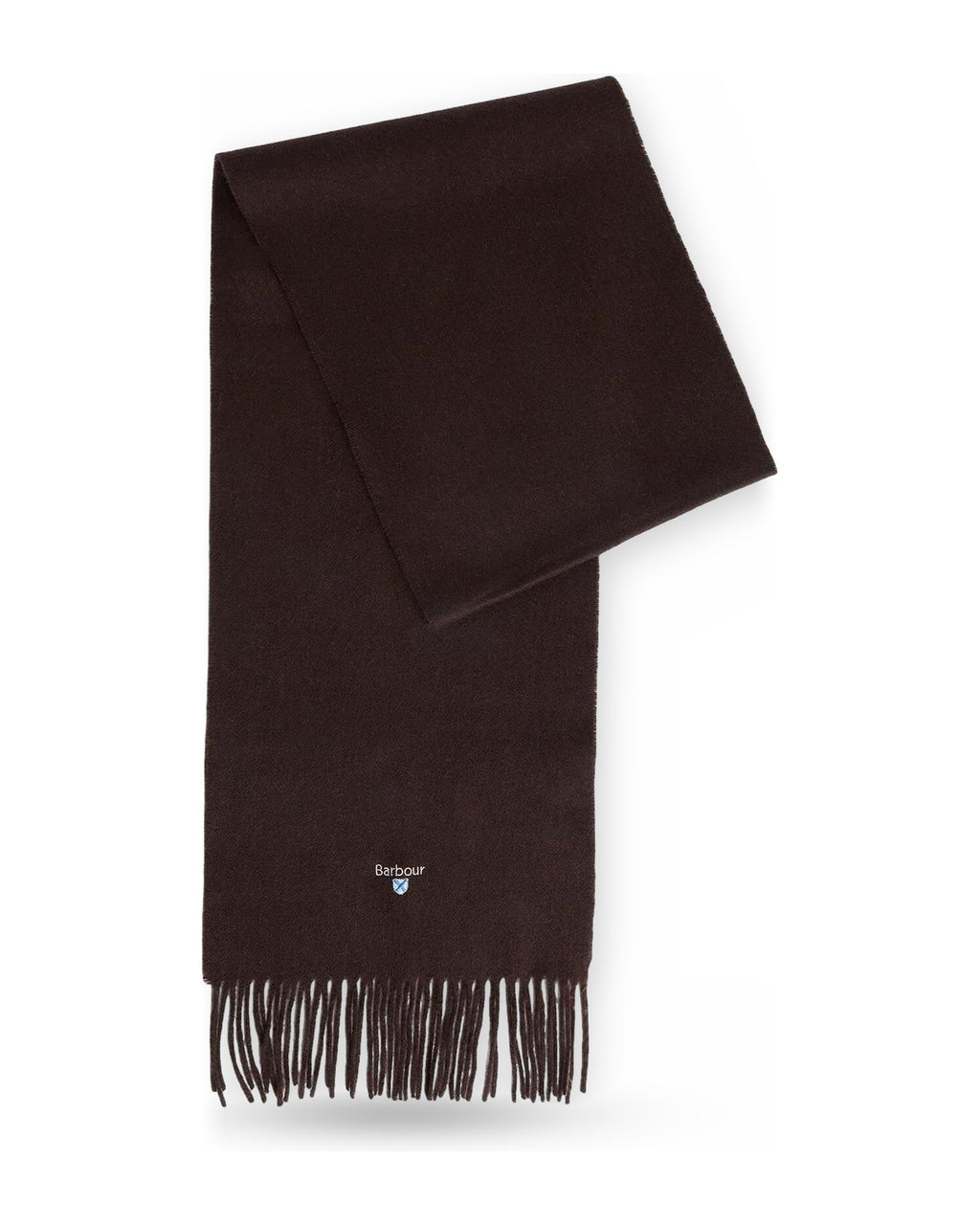 Sciarpe Unisex Barbour - Plain Lambswool Scarf - Marrone