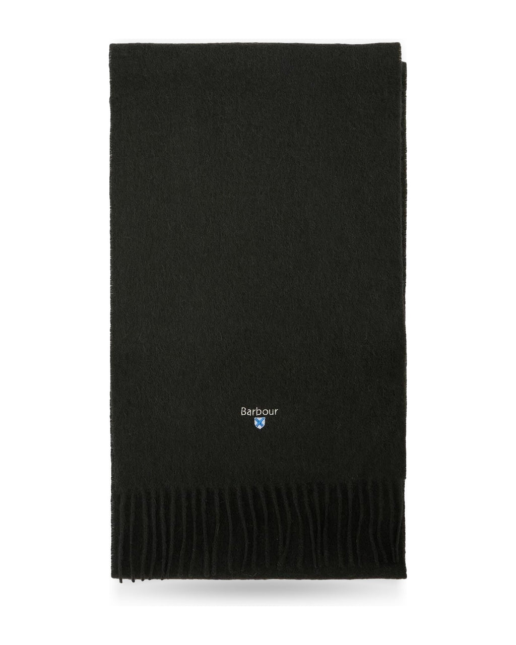 Sciarpe Unisex Barbour - Plain Lambswool Scarf - Verde