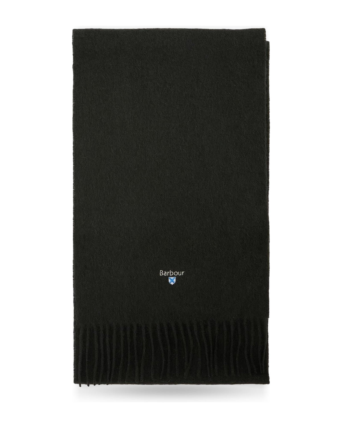 Sciarpe Unisex Barbour - Plain Lambswool Scarf - Verde