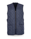 Gilet Uomo Barbour - Polarquilt Waistcoat Zip Liner - Blu