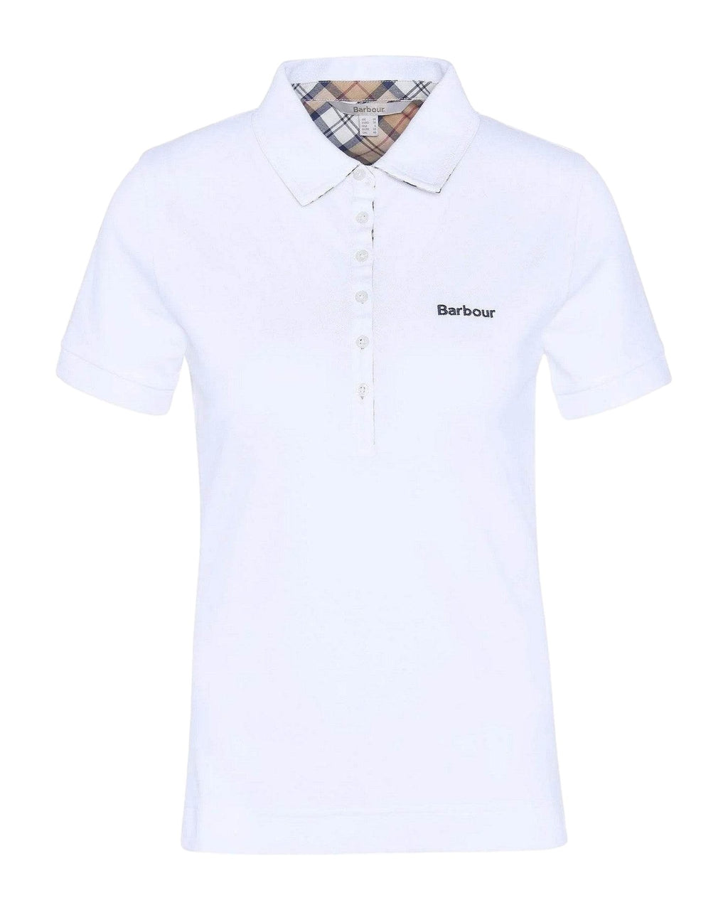 Polo Donna Barbour - Portsdown Top - Bianco