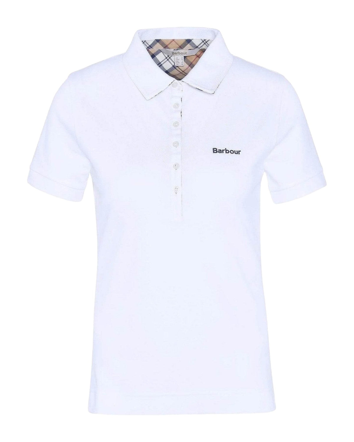 Polo Donna Barbour - Portsdown Top - Bianco