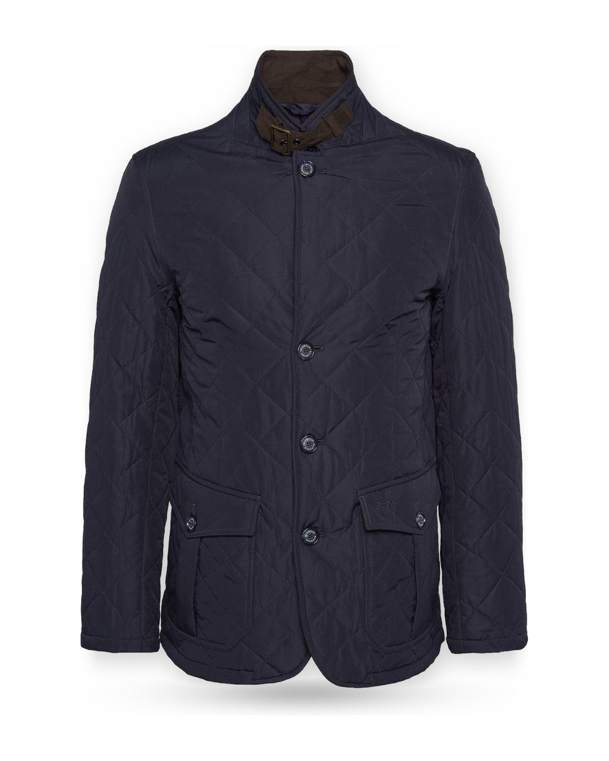 Giubbotti Uomo Barbour - Quilted Lutz - Blu