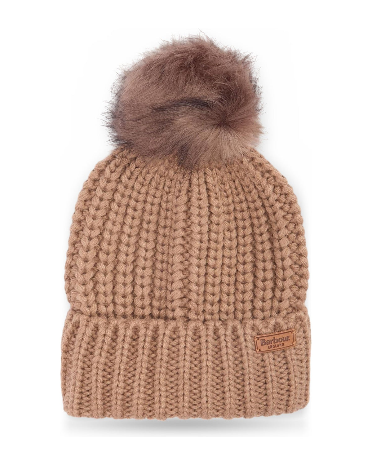 Berretti in maglia Donna Barbour - Saltburn Beanie - Beige