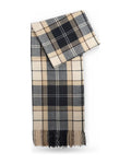 Sciarpe Donna Barbour - Stanway Tartan Wrap - Beige