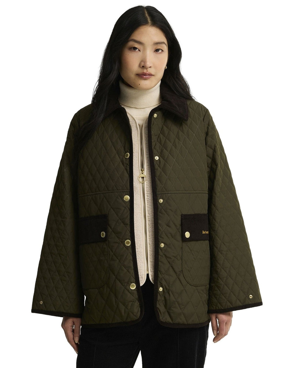Giacche Donna Barbour - Whickham Quilted Jacket - Verde