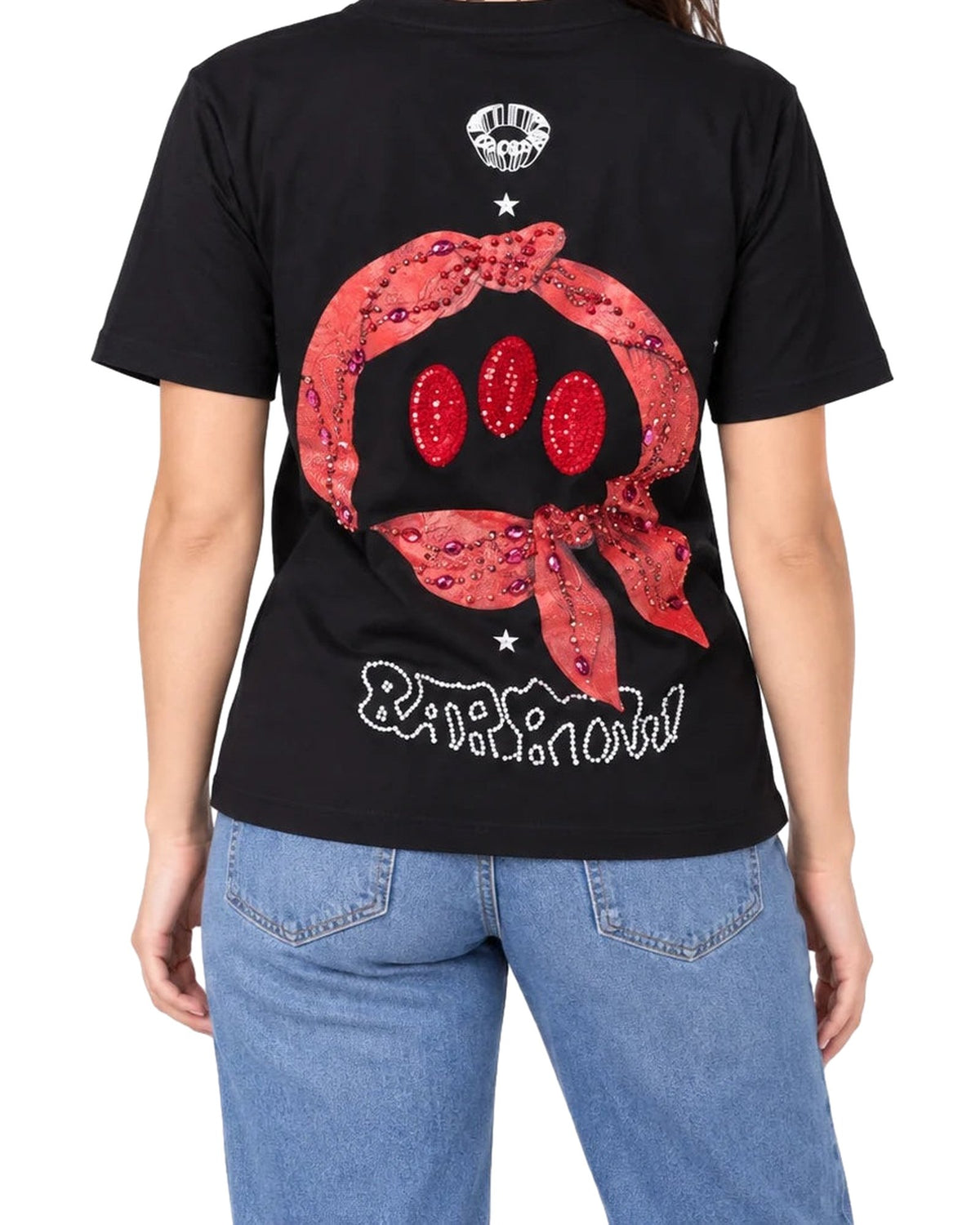 T-shirt Unisex Barrow - Jewel Edition Jersey T-Shirt Unisex F6BWUATH057 - Nero