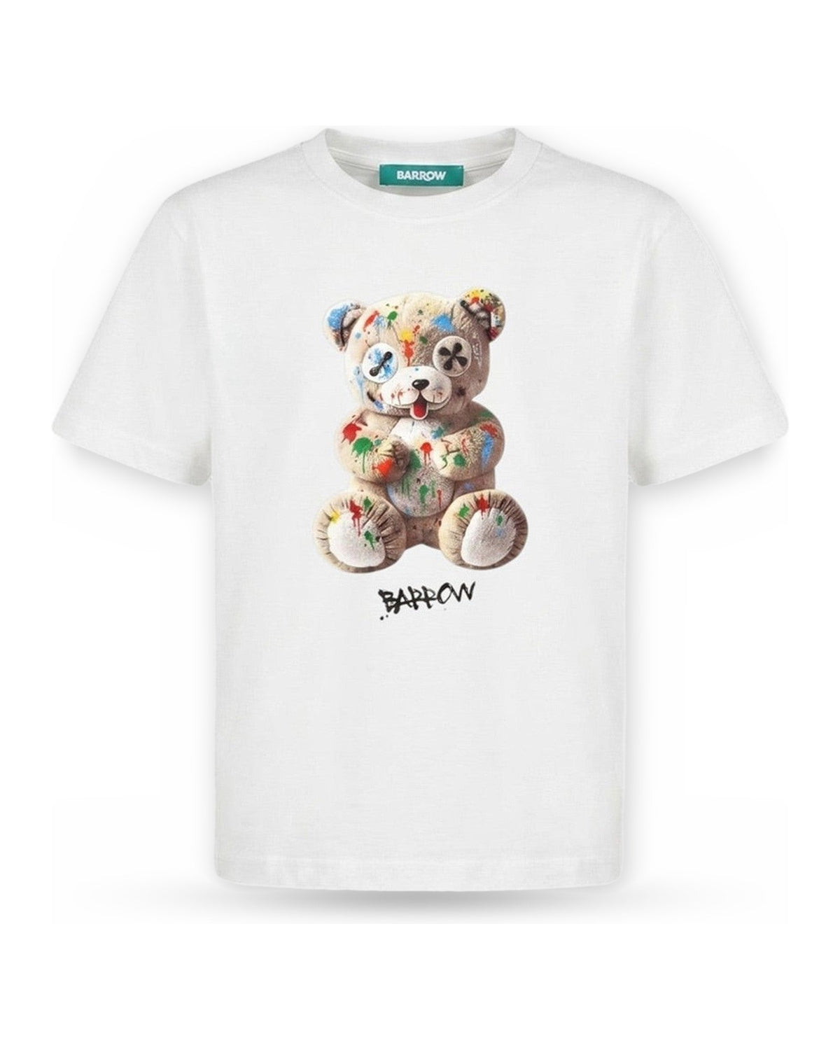 T-shirt Unisex Barrow - Jersey T-Shirt Unisex F6BWUATH041 - Bianco
