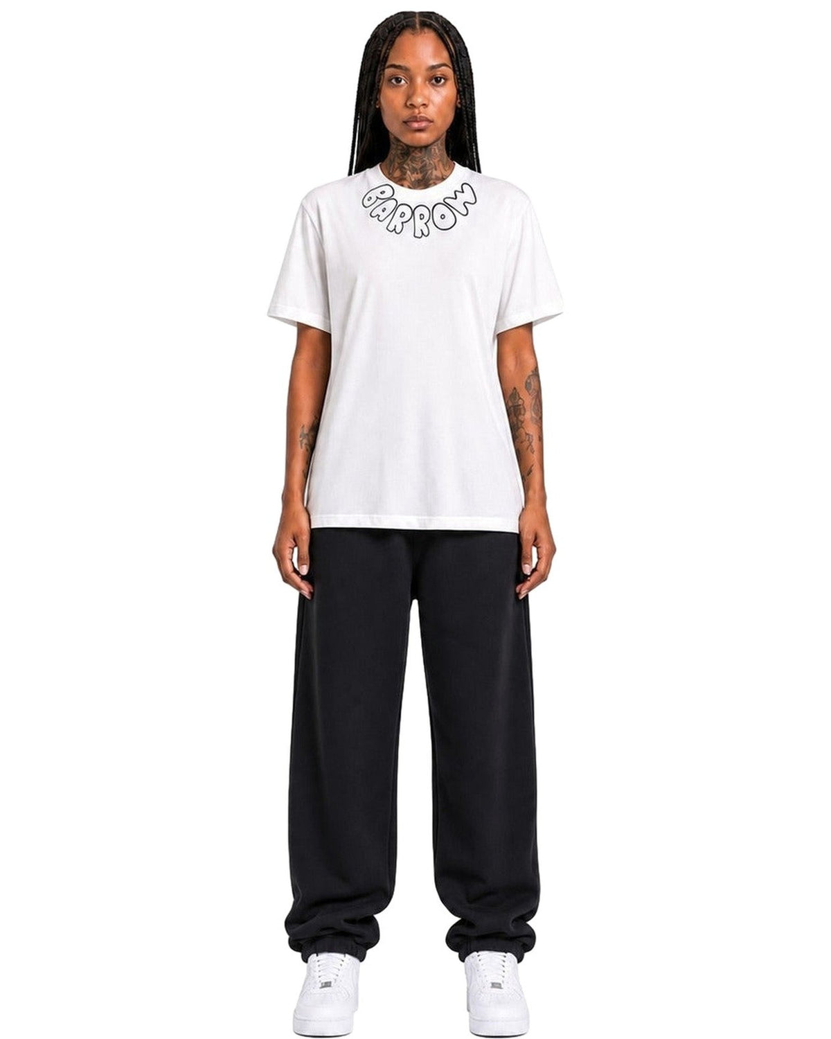 T-shirt Unisex Barrow - Jersey T-Shirt Unisex F6BWUATH048 - Bianco