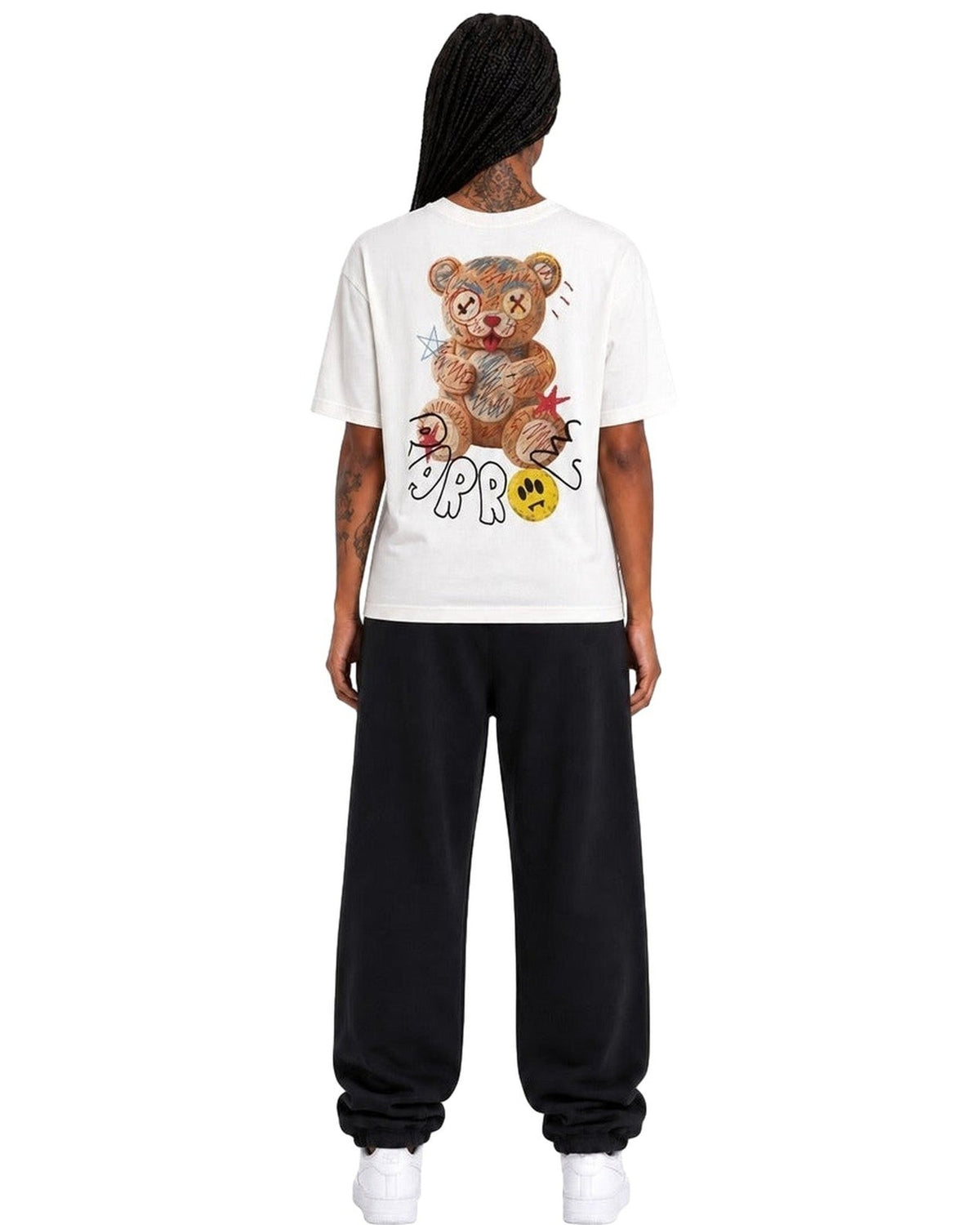 T-shirt Unisex Barrow - Jersey T-Shirt Unisex F6BWUATH048 - Bianco