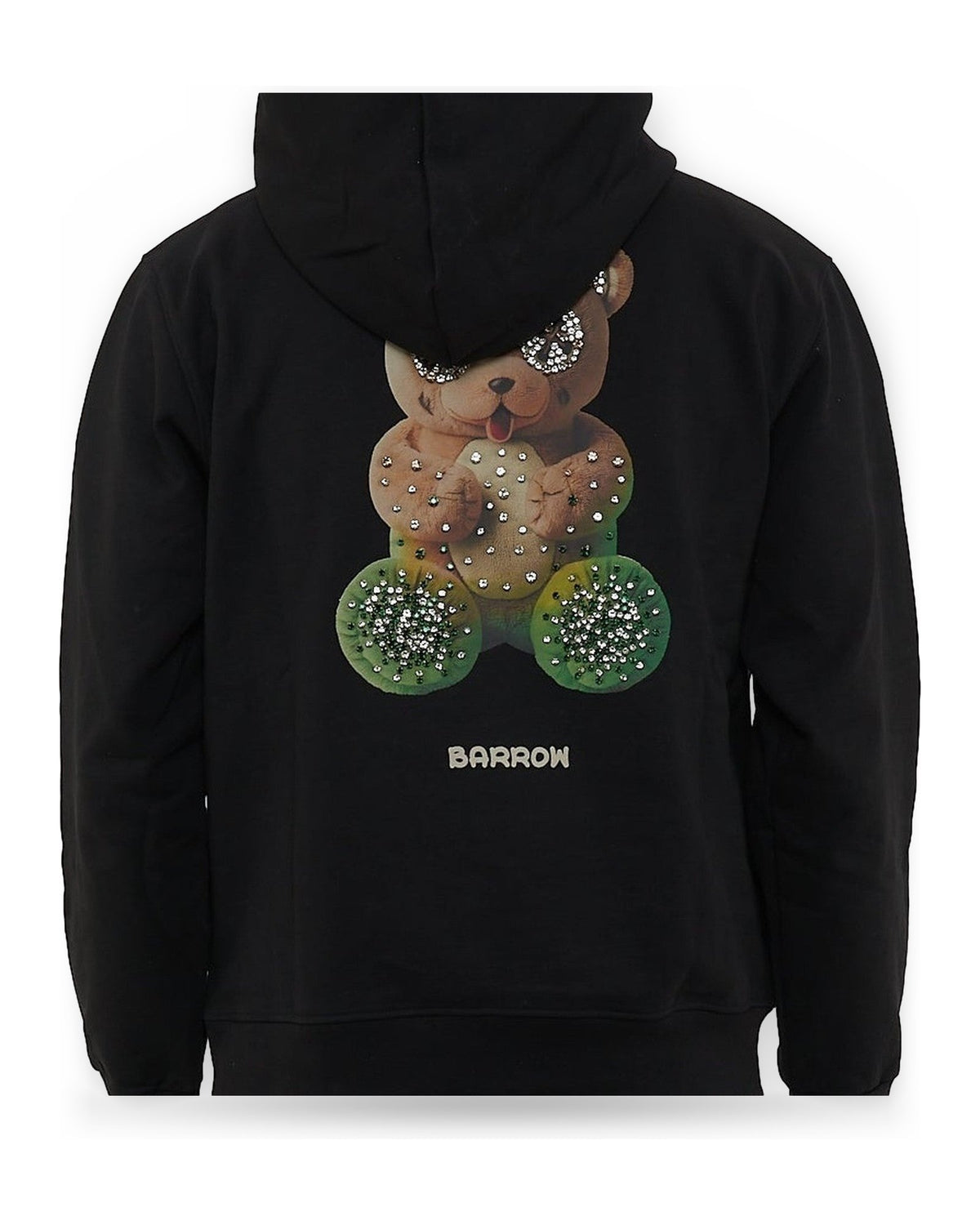 Felpe con cappuccio Unisex Barrow - Jewel Edition Hoodie Unisex F6BWUAHS045 - Nero