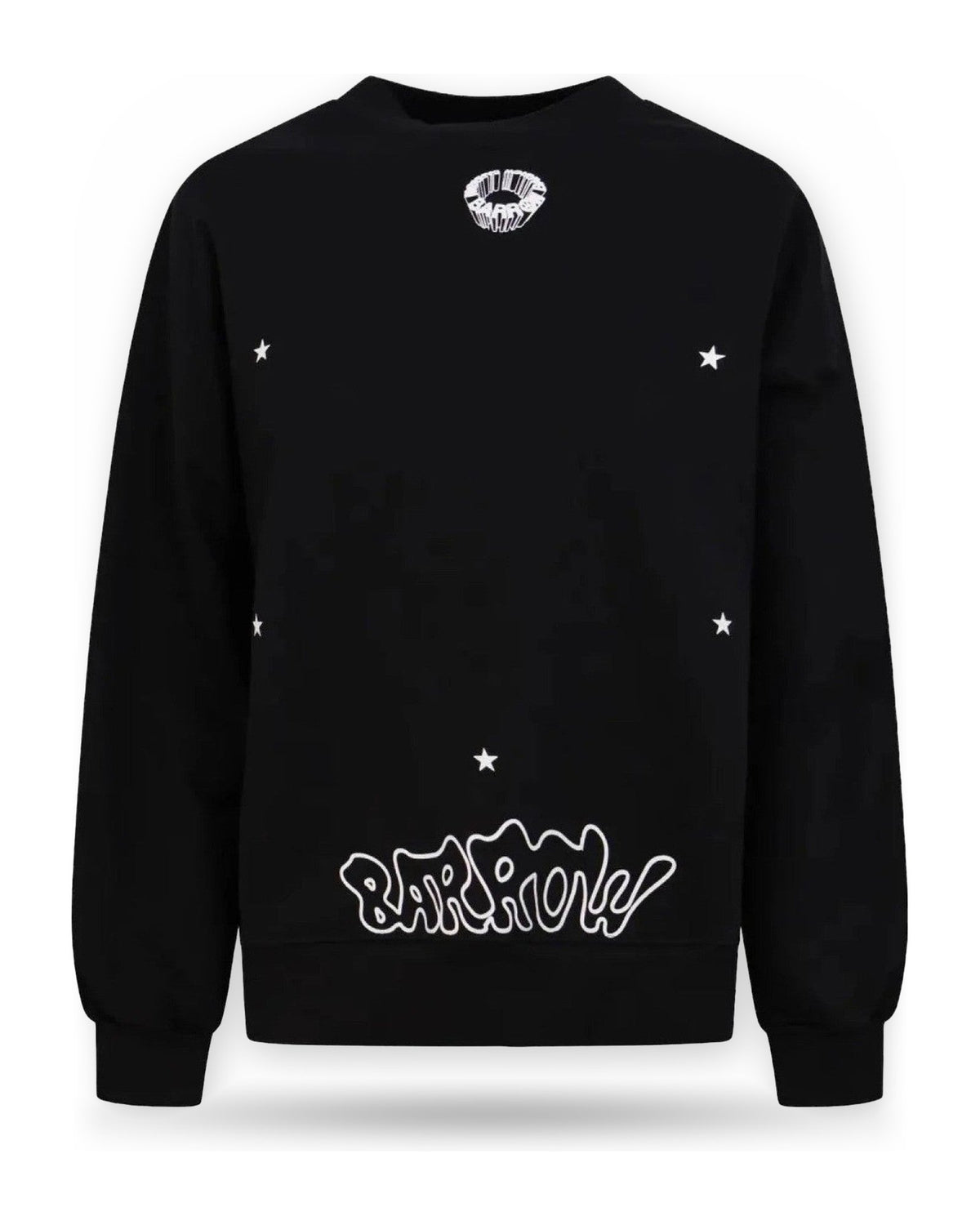 Felpe senza cappuccio Unisex Barrow - Jewel Edition Sweatshirt Unisex F6BWUASW055 - Nero