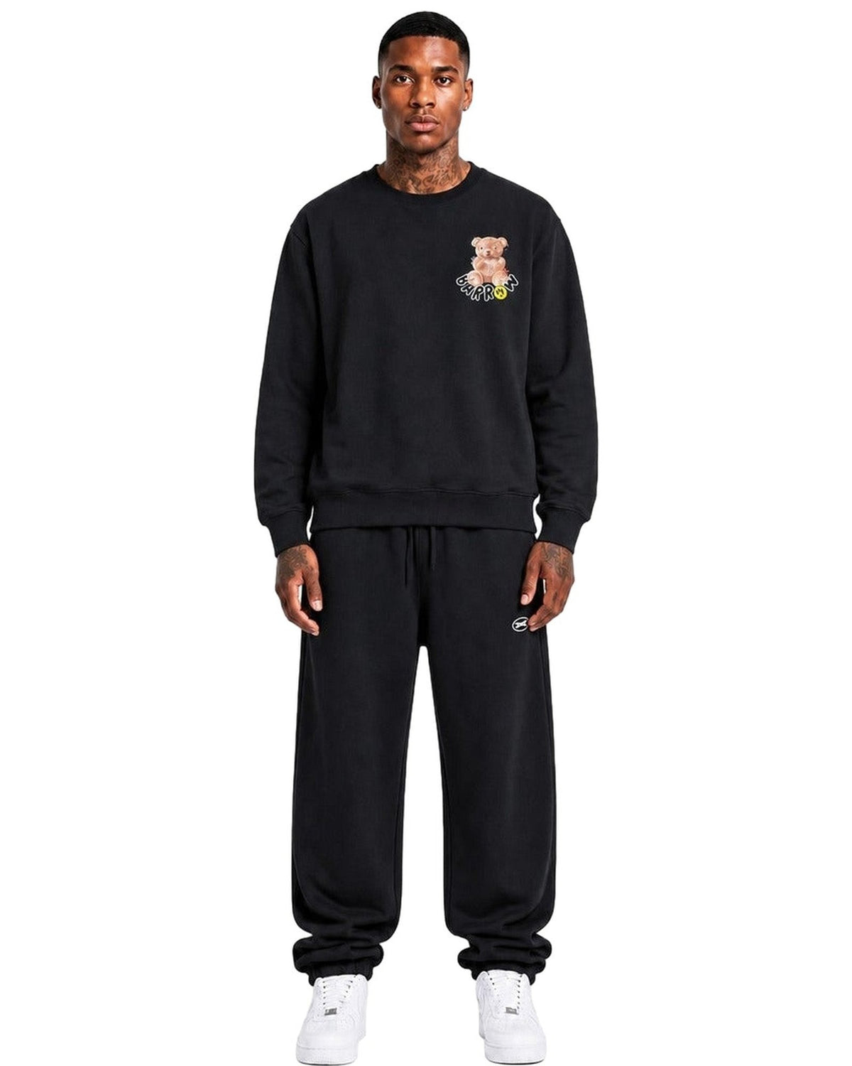 Felpe senza cappuccio Unisex Barrow - Sweatshirt Unisex F6BWUASW047 - Nero