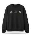 Felpe senza cappuccio Unisex Barrow - Sweatshirt Unisex F6BWUASW053 - Nero