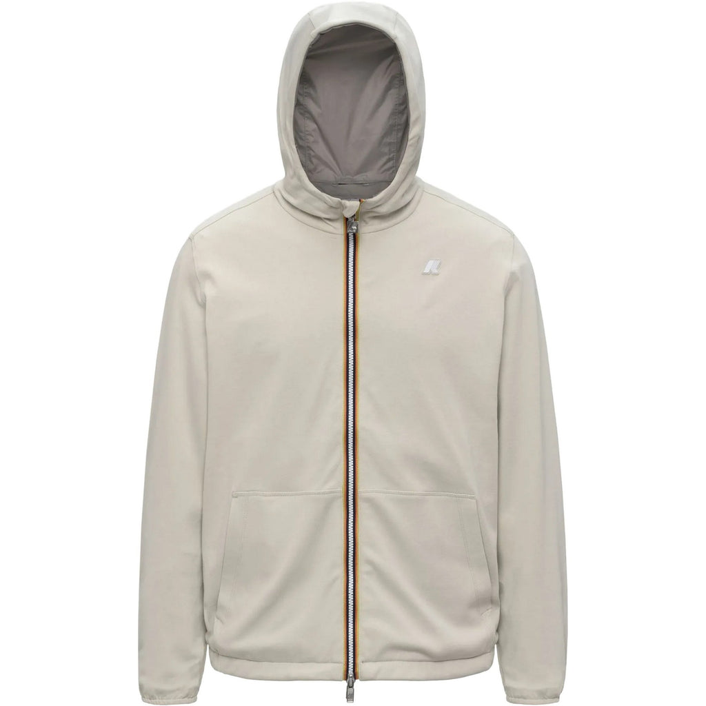 Giubbini Uomo K-Way - Jake Double Interlock - Beige-Gianni Foti