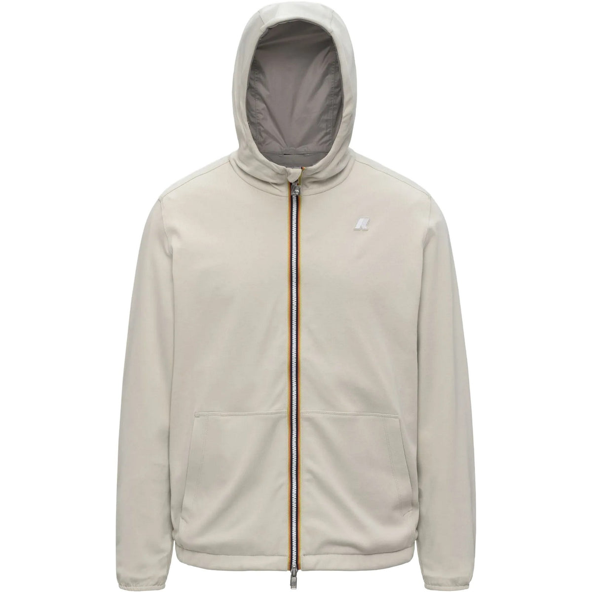 Giubbini Uomo K-Way - Jake Double Interlock - Beige-Gianni Foti