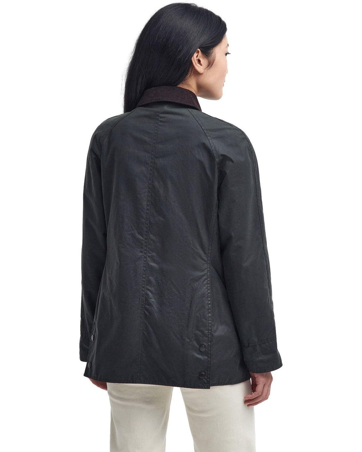 Giacche Donna Barbour - Beadnell Wax Jacket - Verde