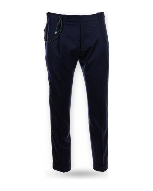 Pantaloni Uomo Berwich - Pantalone M5T19 - Blu Navy