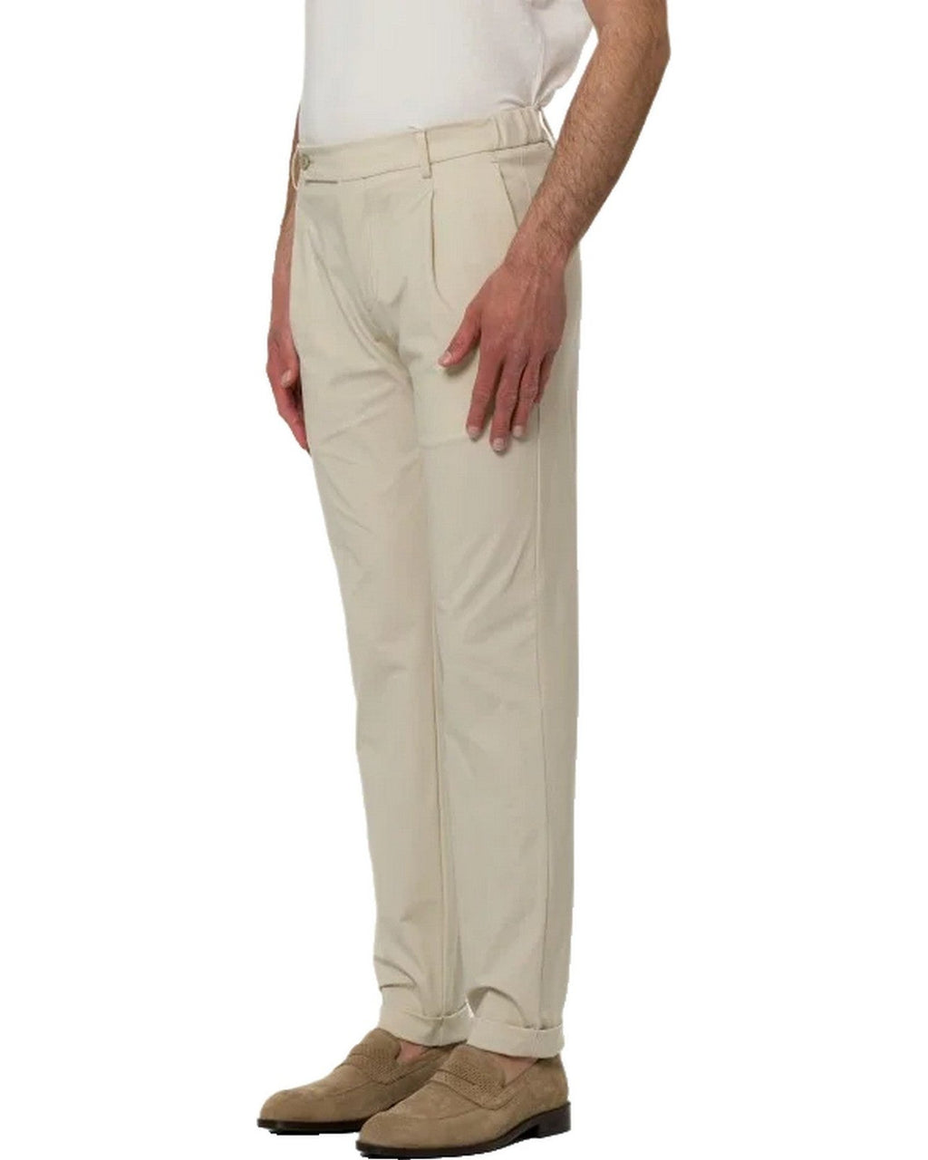 Pantaloni Uomo Berwich - Pantalone morello elix - Beige