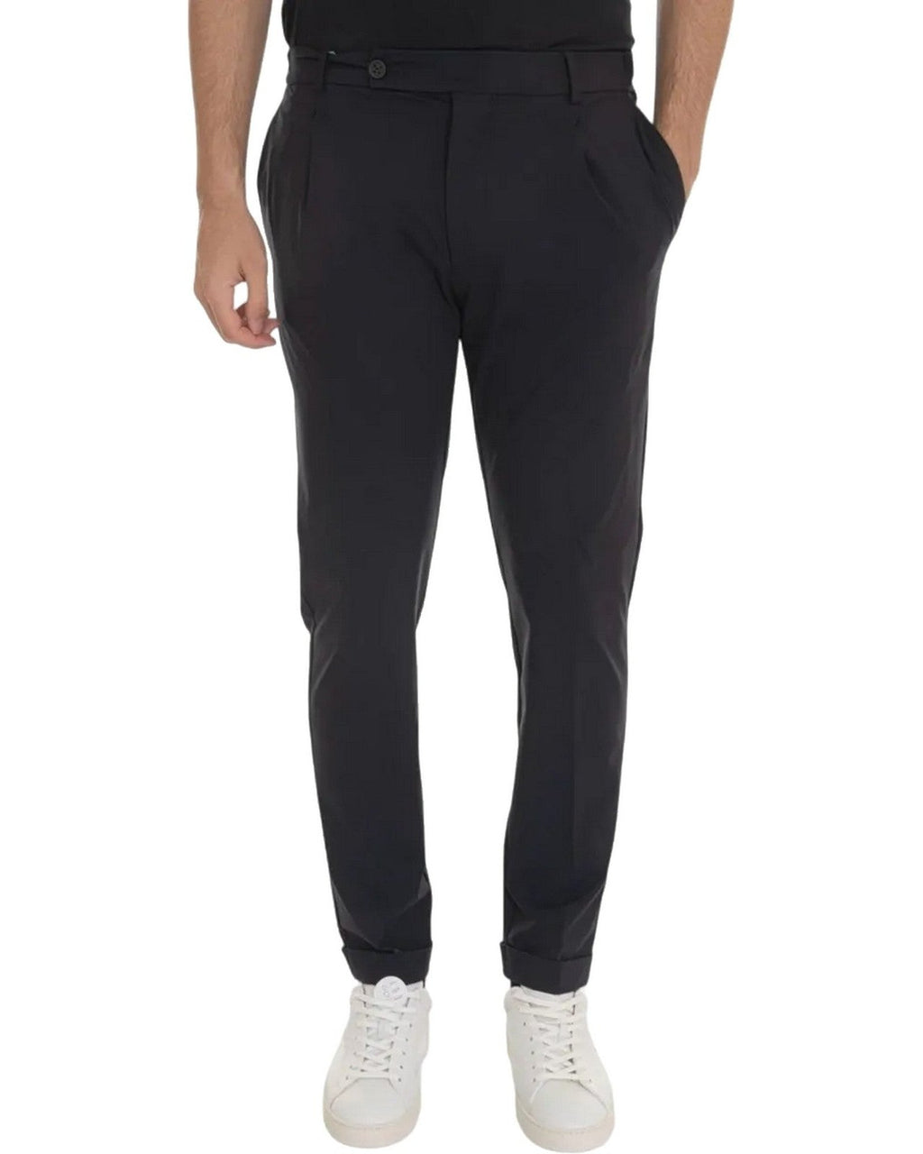 Pantaloni Uomo Berwich - Pantalone morello elix - Nero