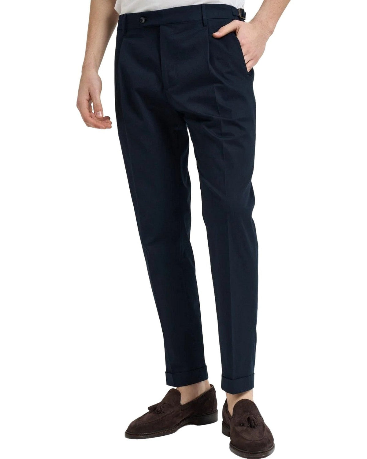 Pantaloni Uomo Berwich - Pantalone negroni - Blu