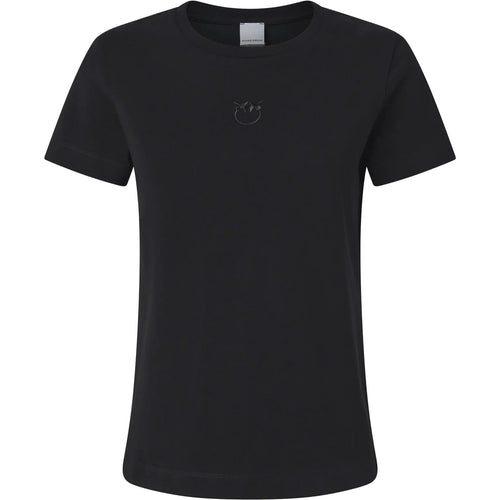 T-shirt Donna Pinko - Bussolotto T-Shirt Jersey Logo - Nero