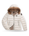 Giubbini Bambina Blauer - Arcadia Junior - Bianco Ottico