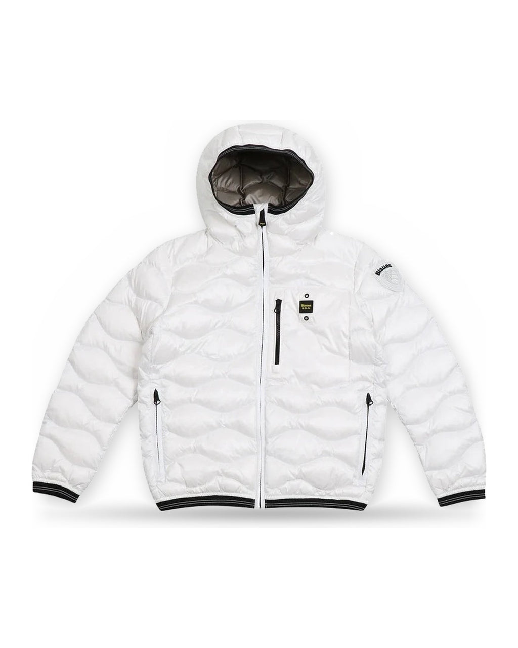 Giubbini Bambino Blauer - Brinton Junior - Bianco Ottico