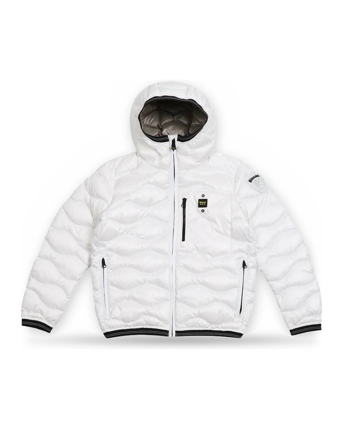 Giubbini Bambino Blauer - Brinton Junior - Bianco Ottico