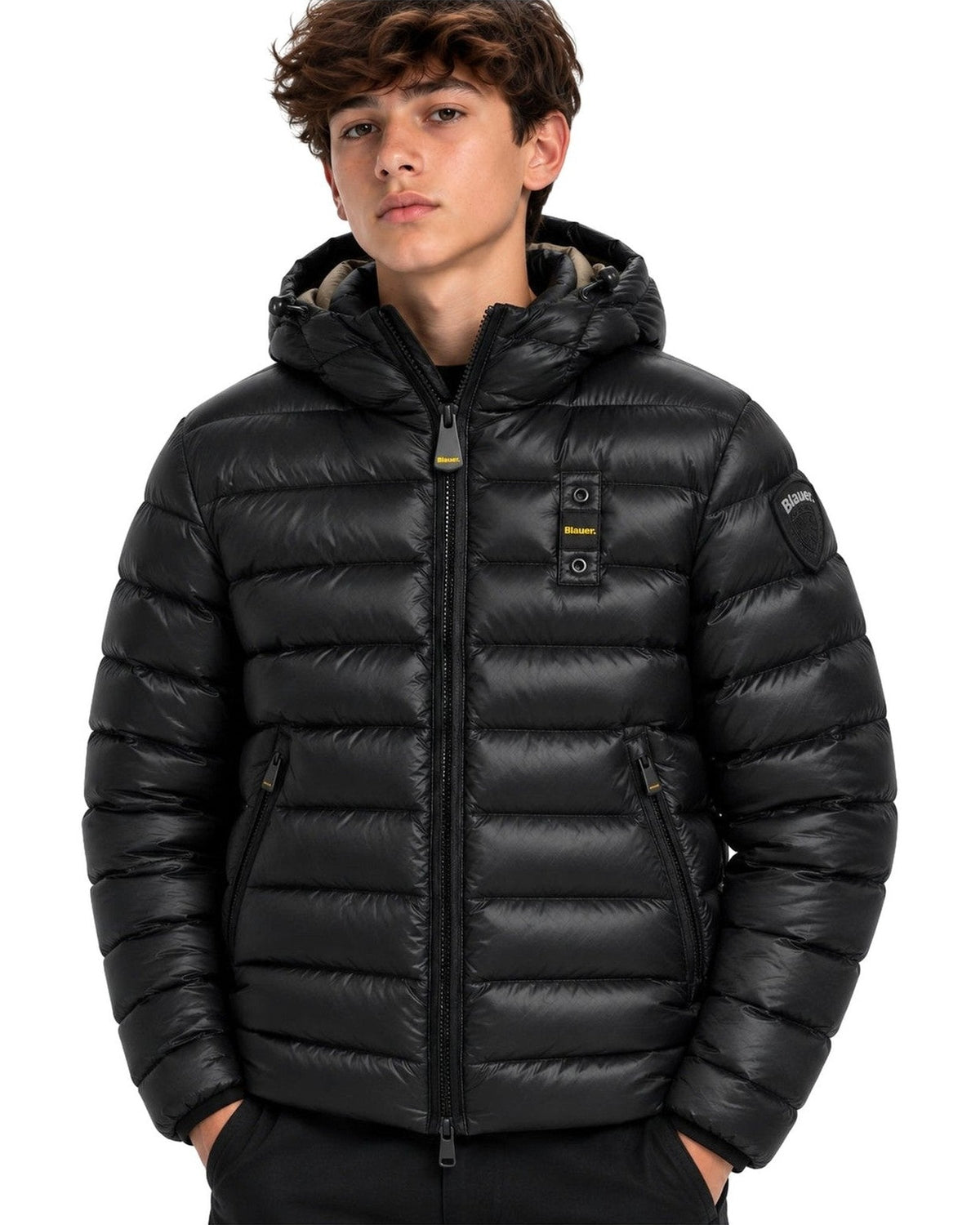 Giubbini Bambino Blauer - Adams Junior - Nero