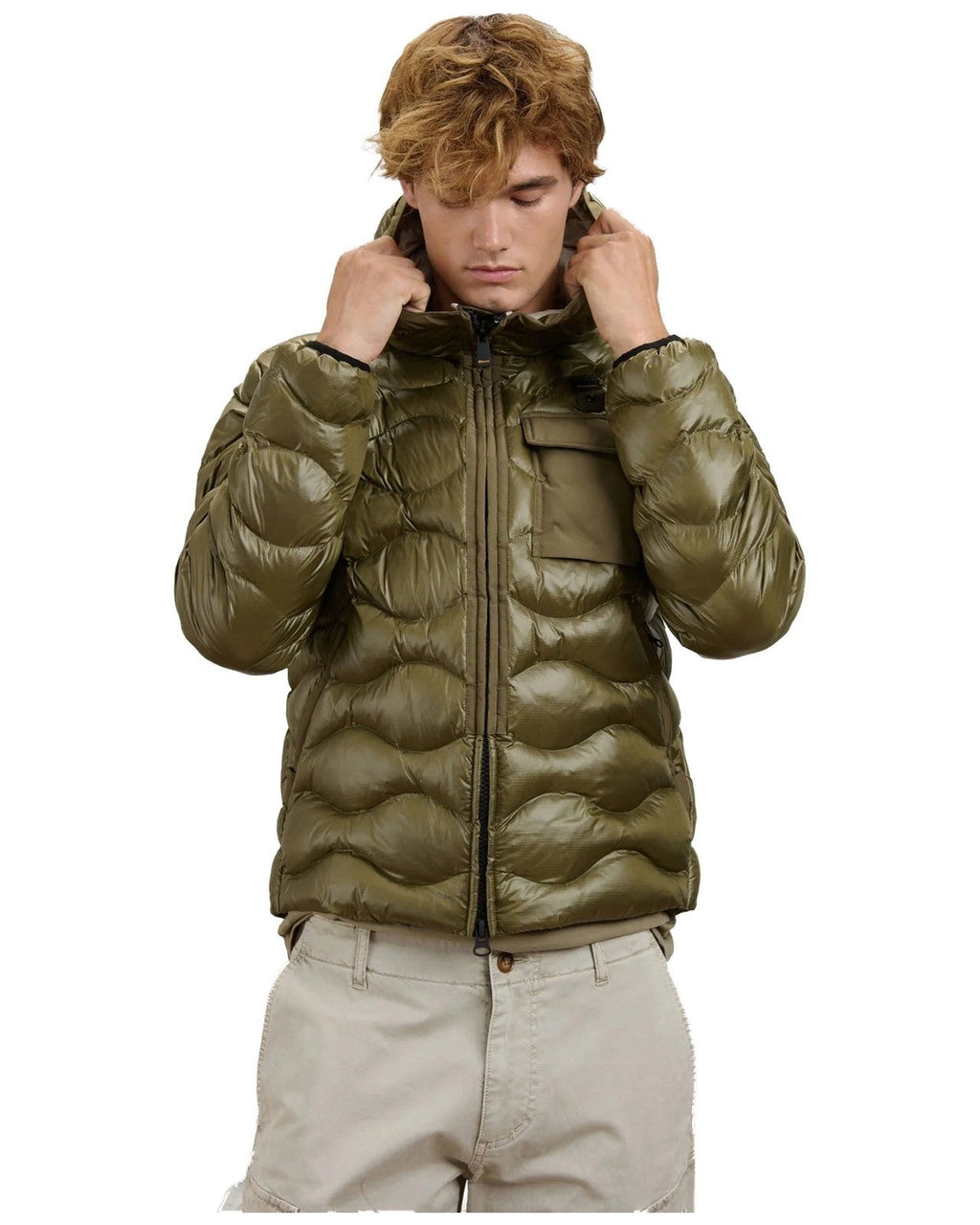 Giubbini Uomo Blauer - Bryant - Oliva Scuro