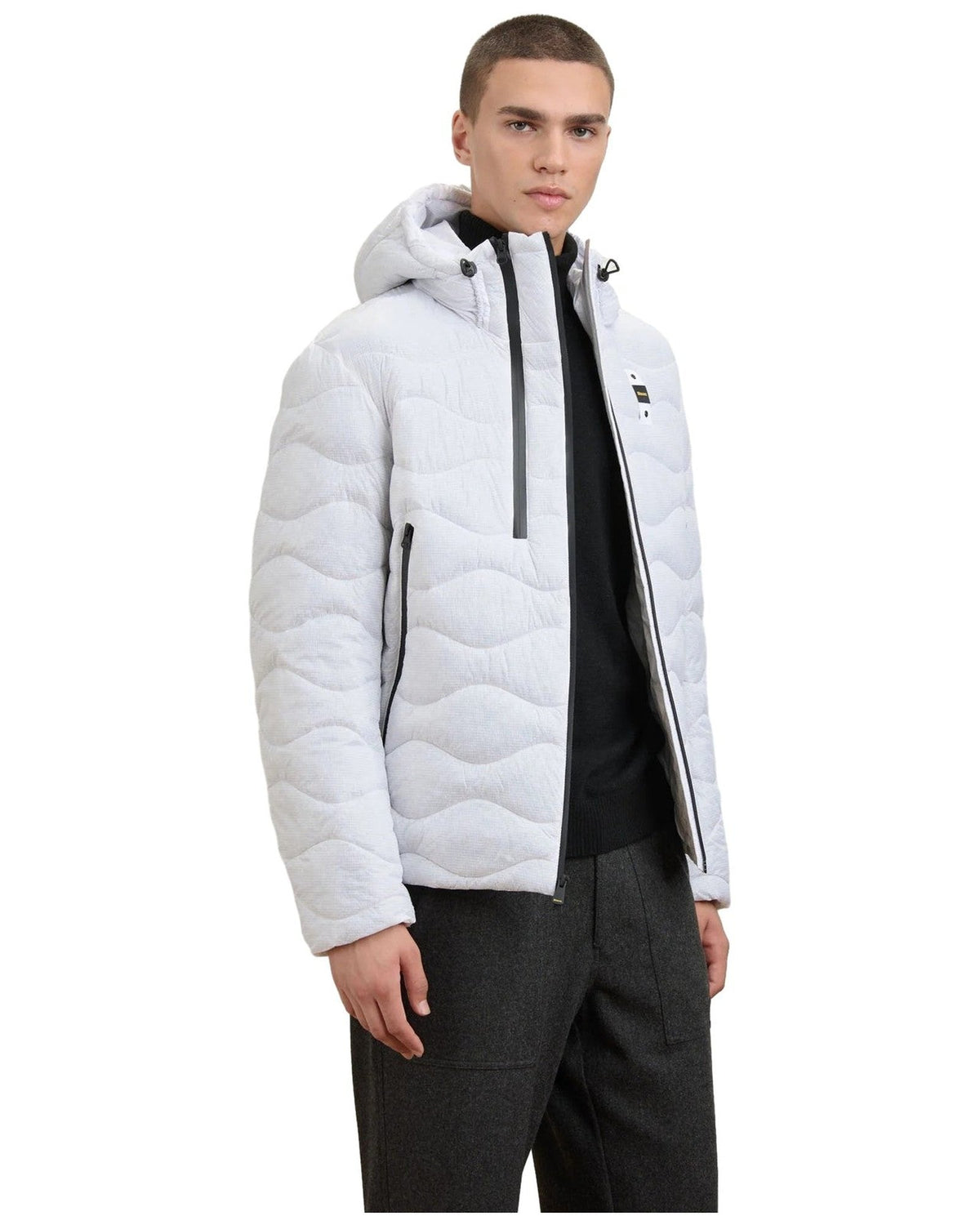 Giubbini Uomo Blauer - Capital - Bianco Ottico