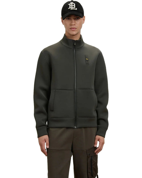 Felpe senza cappuccio Uomo Blauer - Halborn 26WBLUF01395 - Nero