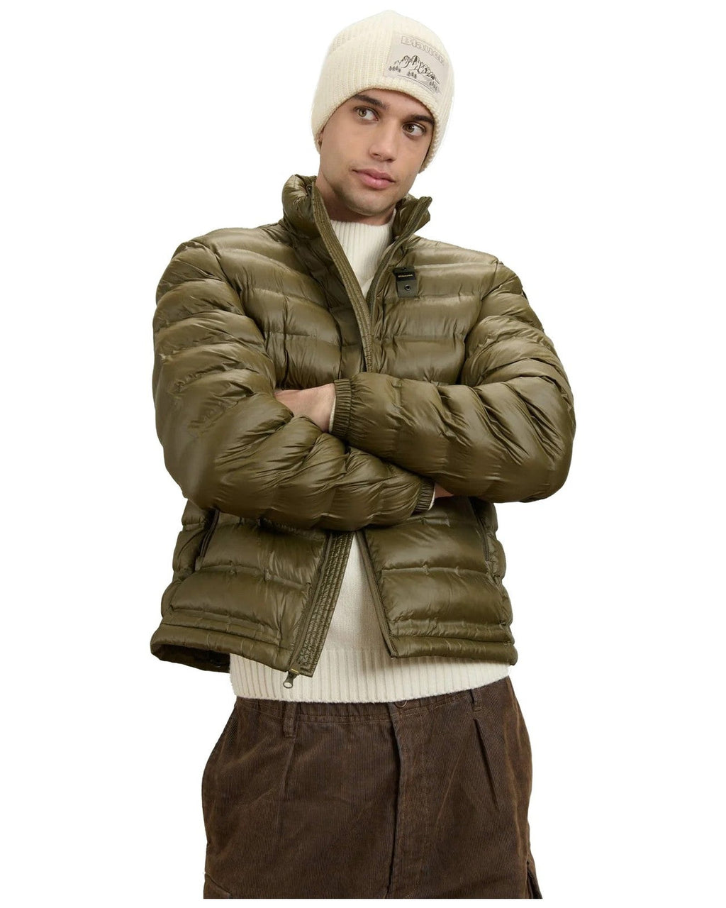 Giubbini Uomo Blauer - Sewall - Oliva Scuro