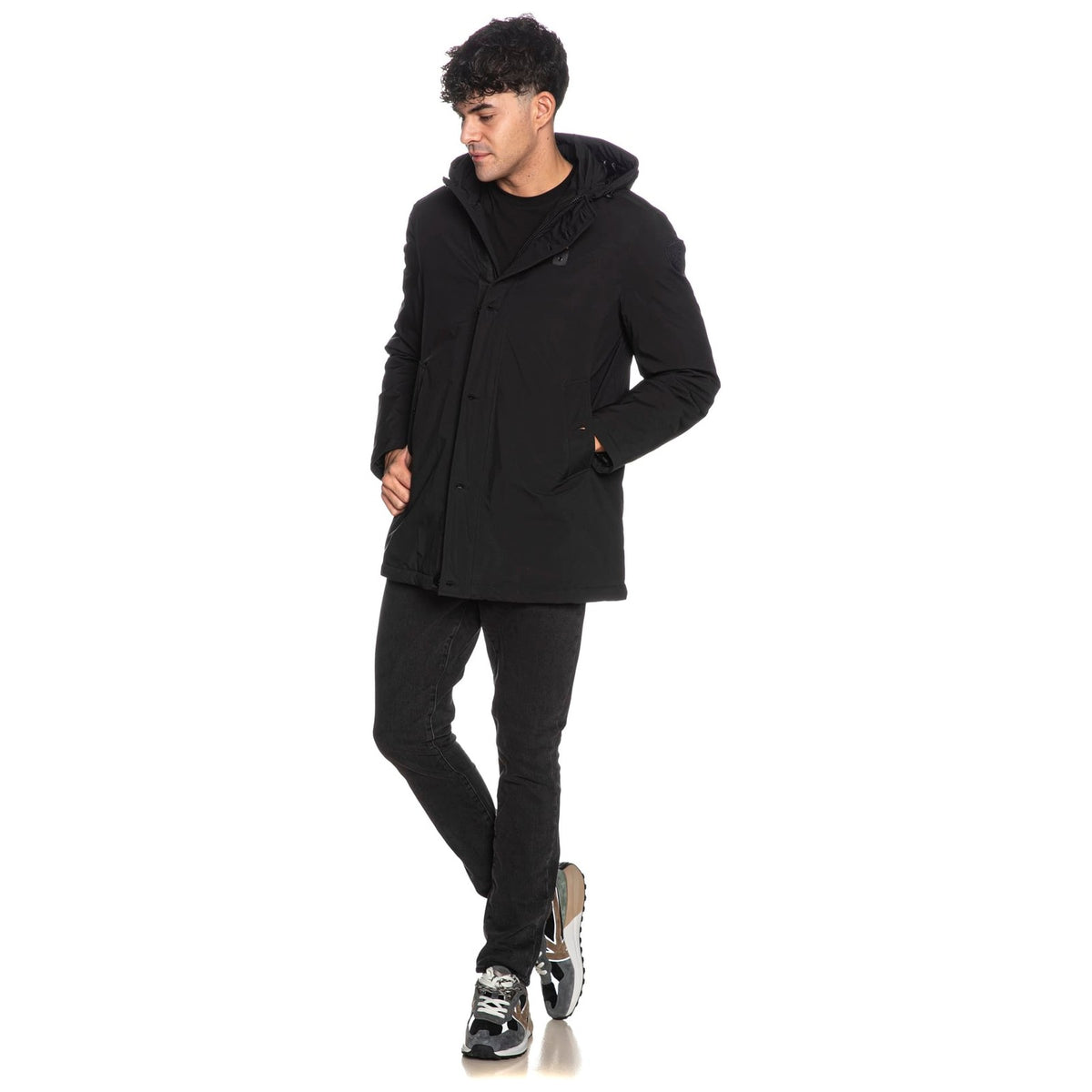 Giacche impermeabili Uomo Blauer - Chester - Nero