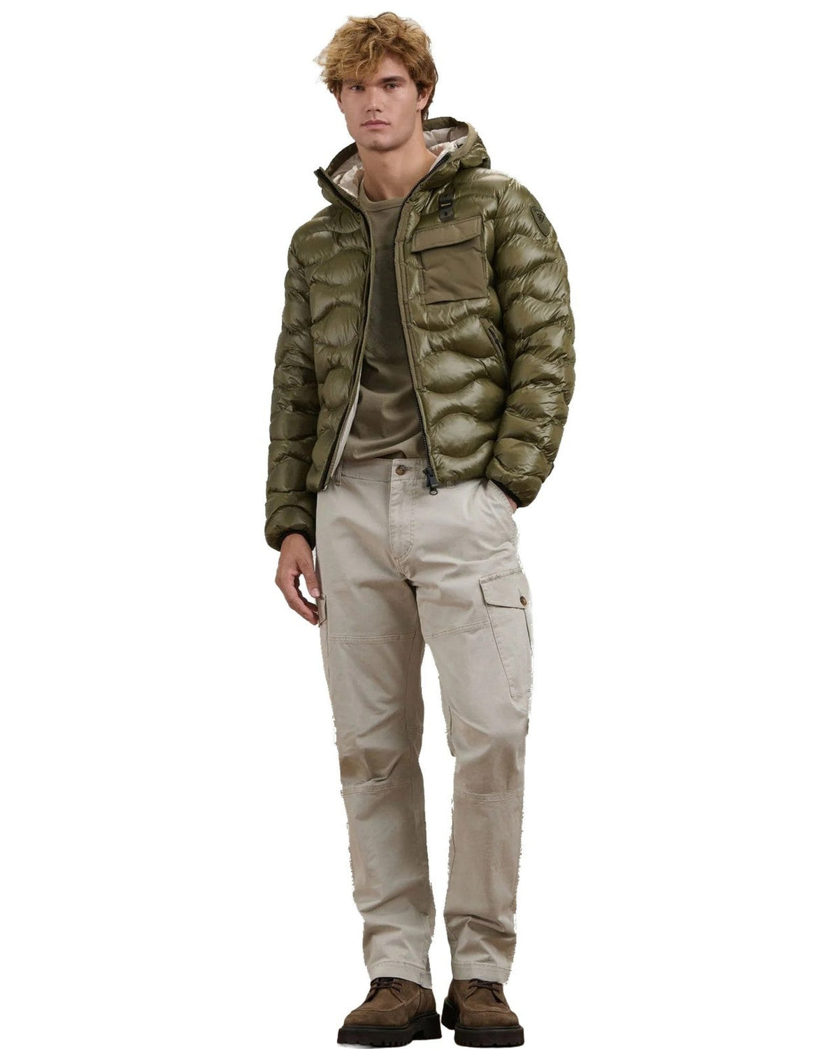 Giubbini Uomo Blauer - Bryant - Oliva Scuro