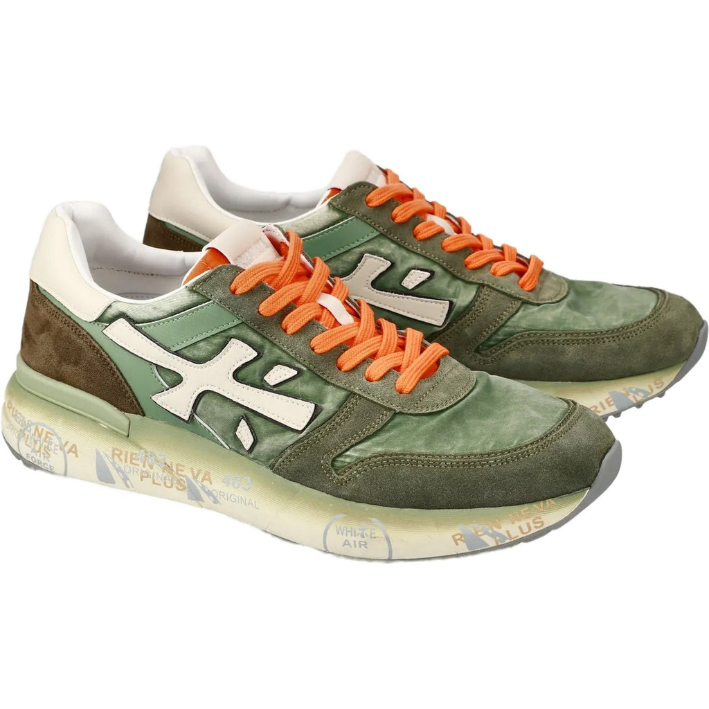 Sneaker Uomo Premiata - Mick - Verde-Gianni Foti