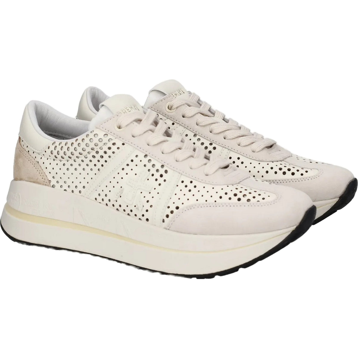 Sneaker Donna Premiata - Bethcoin - Bianco-Gianni Foti