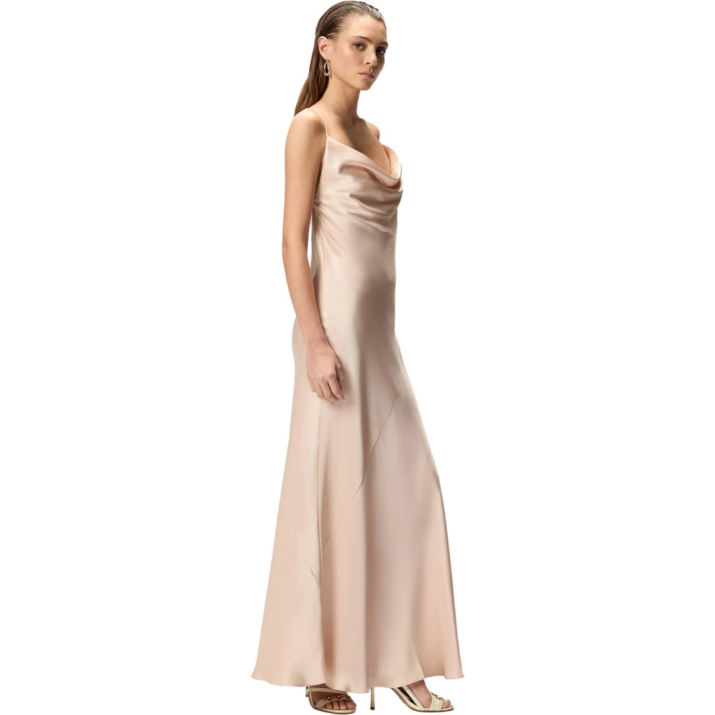 Vestiti da sera e cerimonia Donna Pinko - Farro Abito Satin - Rosa