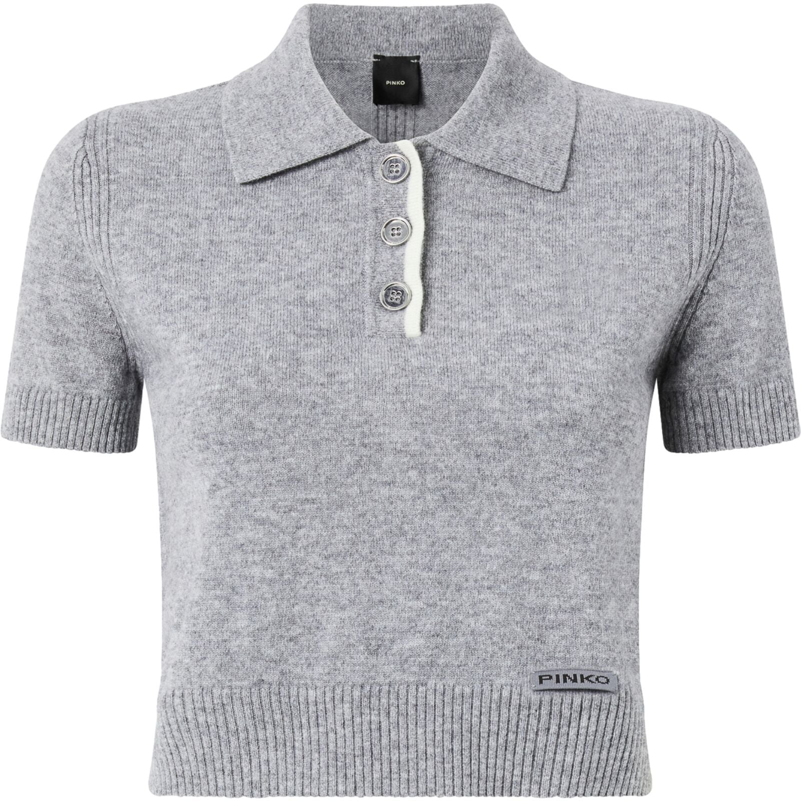 Polo Donna Pinko - Gorgona Polo Lana Merinos Cach - Grigio